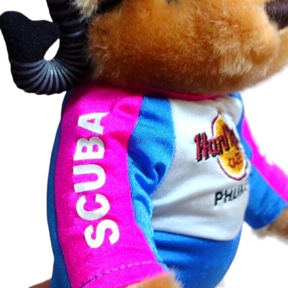 Herrington Teddy Bear Scuba Diver Hard Rock Cafe Phuket Thailand 2008 - Picture 8 of 11